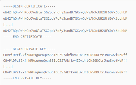 begin certificate