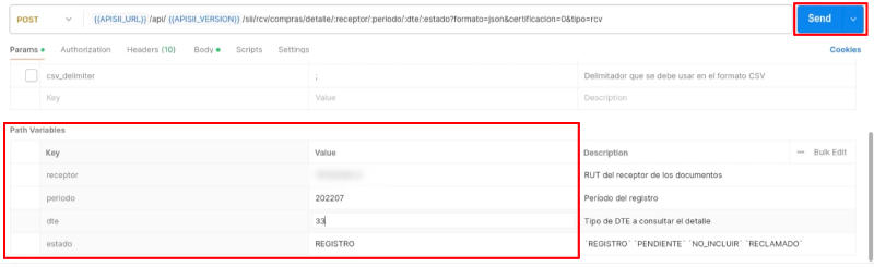 Campo para ingresar datos